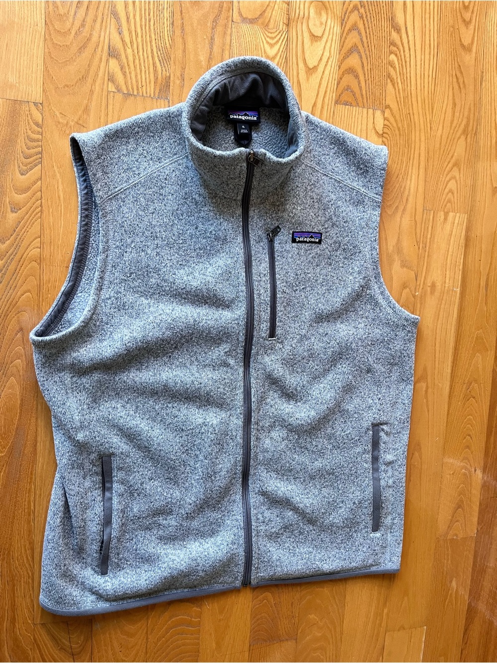 Patagonia better sweater Gray Heather Fleece Vest men’s XL